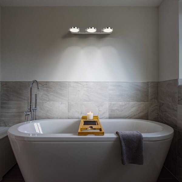 LEDVANCE SMART+ SUN@Home Fürdőszoba LED fali spot 2-fényű spot, dimmelhető, Alu / szürke / cink, Fürdőszoba, fém, Modern