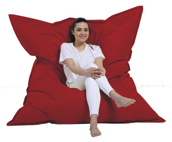 Kerti babzsák Giant Cushion 140x180-Red Piros