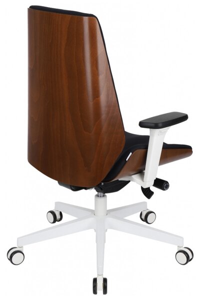 GRO-Moon Wood W White vezetői forgószék