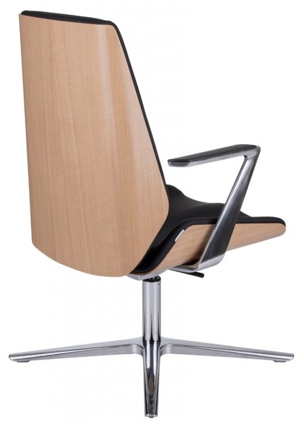 GRO-Moon Wood CF AL1 vezetői tárgyalófotel