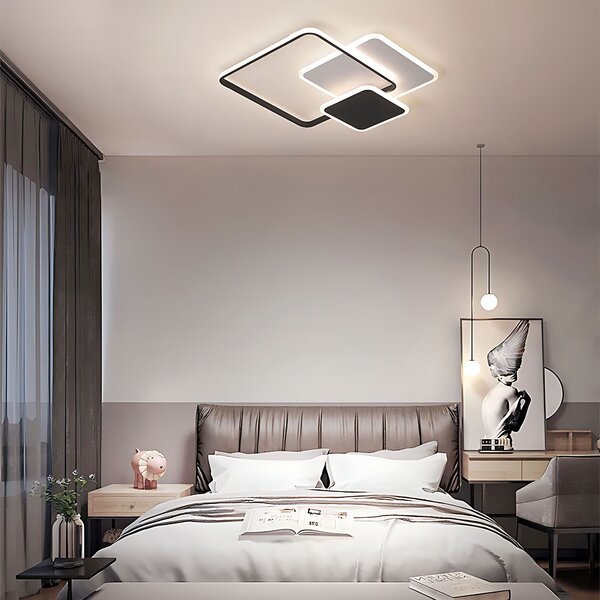 Mennyezeti lámpa LHJ079-C BLACK/WHITE LED