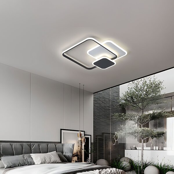 Mennyezeti lámpa LHJ079-C BLACK/WHITE LED