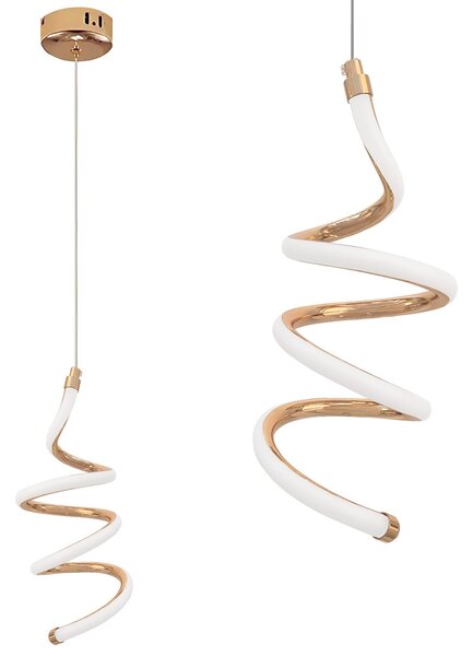 Függesztett mennyezeti LED lámpa LHJ096-1CP light rose gold