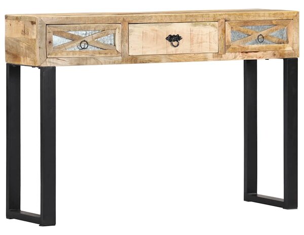 Tömör mangófa tálalóasztal 110 x 30 x 76 cm