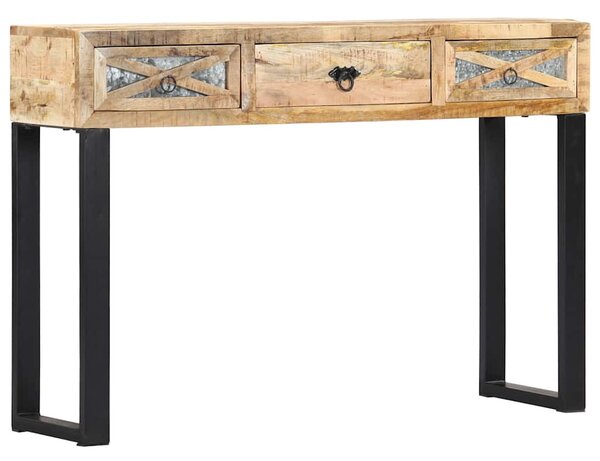 Tömör mangófa tálalóasztal 110 x 30 x 76 cm