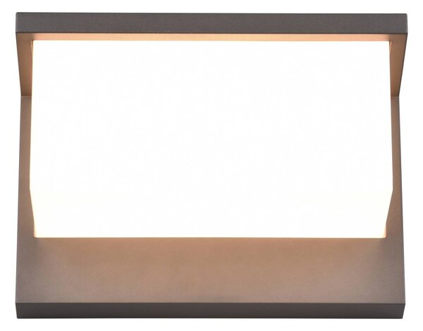 Trio Lighting LED külső fali lámpa Nestos, IP54, Fekete, Alumínium, Modern