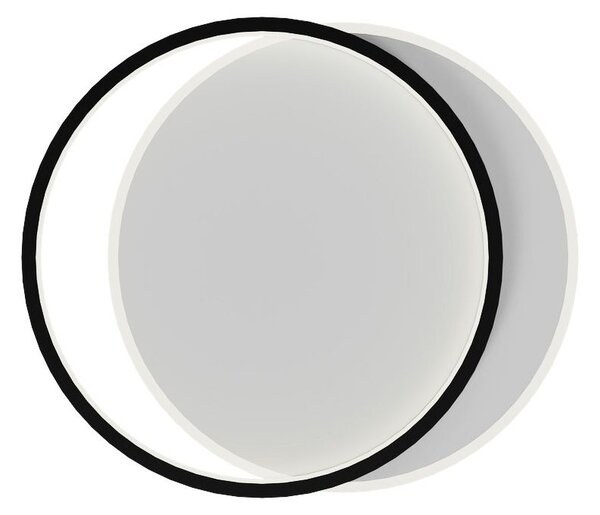 LHJ076-C FEKETE 40 CM-ES LED mennyezeti lámpa