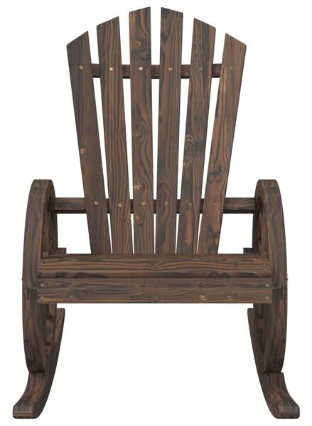VidaXL tömör fenyőfa Adirondack hintaszék