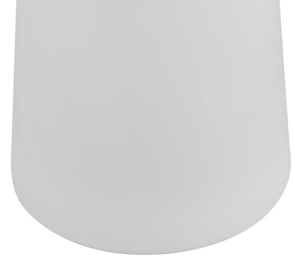Lucande teraszvilágítás Gauri, fehér, magasság 107 cm, IP65, Fehér / opál, Műanyag, Modern
