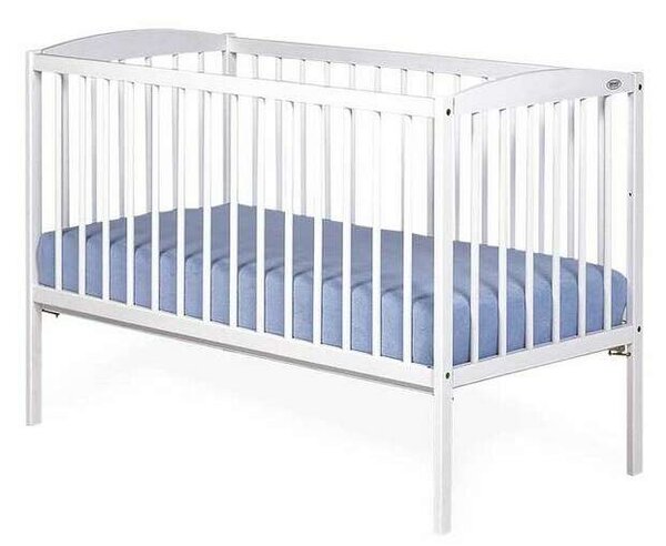 Drewex Clasico Kiságy - Fehér - 120x60 cm