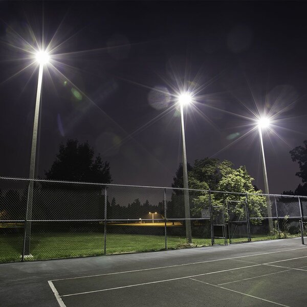 V-TAC CREE SMD D-széria LED reflektor 300W hideg fehér 115 Lm/W, fekete ház - SKU 232036