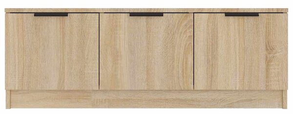 Sonoma tölgy színű szerelt fa TV-szekrény 102 x 35 x 36,5 cm