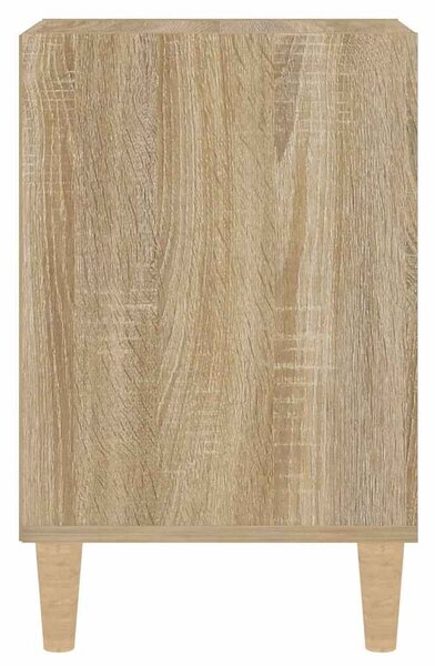 Sonoma tölgyszínű szerelt fa TV-szekrény 100x35x55 cm
