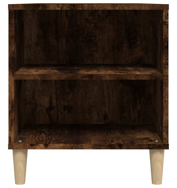 Füstös tölgy színű szerelt fa TV-szekrény 102x44,5x50 cm