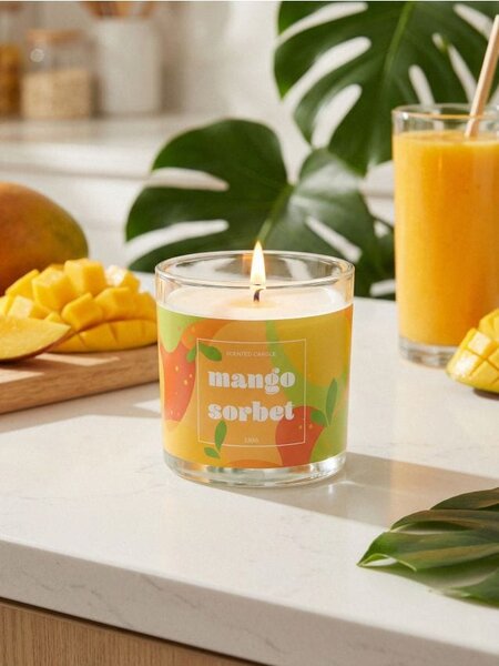 Sinsay - Illatgyertya Mango sorbet - világosnarancs