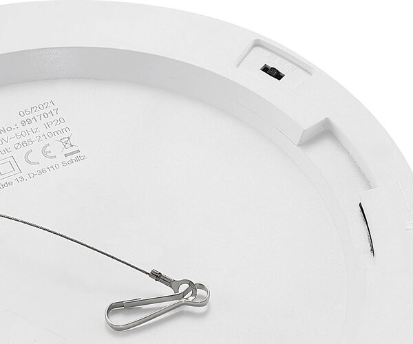 PRIOS Prios LED mennyezeti lámpa Aureka, 3 darabos szett, érzékelő, Ø 23 cm, fehér, Fehér / opál, Nappali / Étkező, Alumínium, Modern