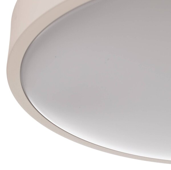 Lindby Smart LED-es mennyezeti lámpa Innes fehér Ø 38 cm RGB CCT Tuya, dimmelhető, Fehér / opál, Nappali / Étkező, fém, Modern