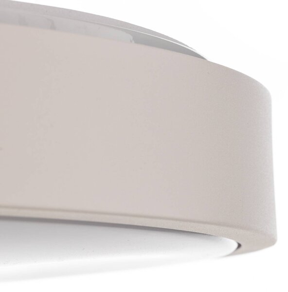 Lindby Smart LED-es mennyezeti lámpa Innes fehér Ø 38 cm RGB CCT Tuya, dimmelhető, Fehér / opál, Nappali / Étkező, fém, Modern