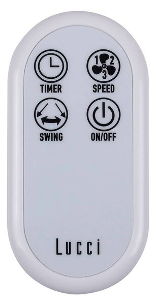 Beacon Lighting Breeze fali ventilátor, fehér, Ø 41 cm, Fehér / opál, Nappali / Étkező, Műanyag