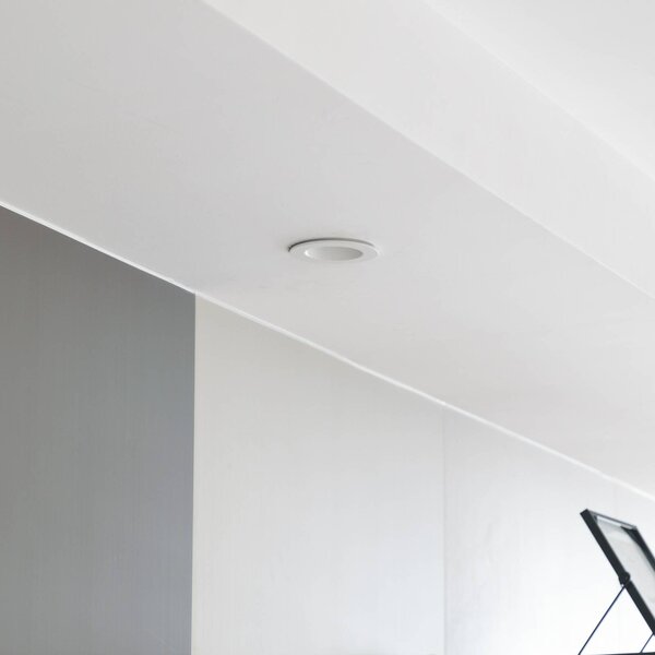 Arcchio LED-es Aryx downlight, fehér, 2,700K, dimmelhető, Fehér / opál, Nappali / Étkező, Alumínium, Modern