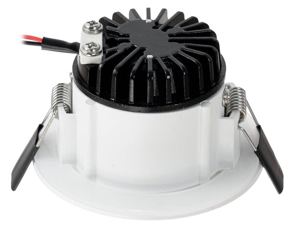 Arcchio LED-es Aryx downlight, fehér, 2,700K, dimmelhető, Fehér / opál, Nappali / Étkező, Alumínium, Modern