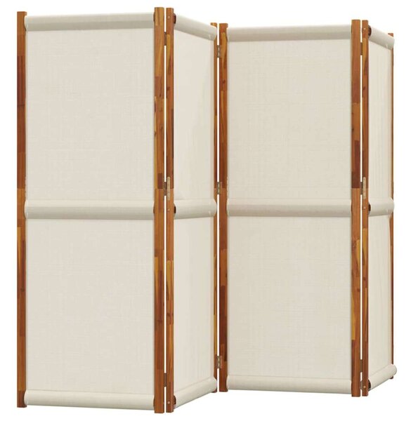 VidaXL Akácfa Térelválasztó - 4 Panel - 280x180 cm