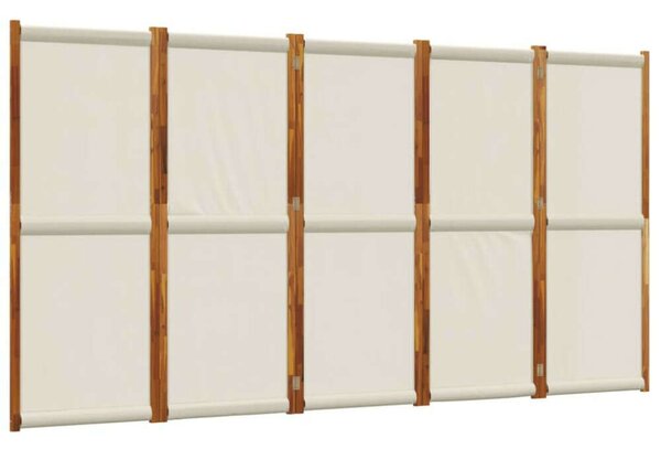 Akácfa Térelválasztó - 5 Panel - 350x180 cm