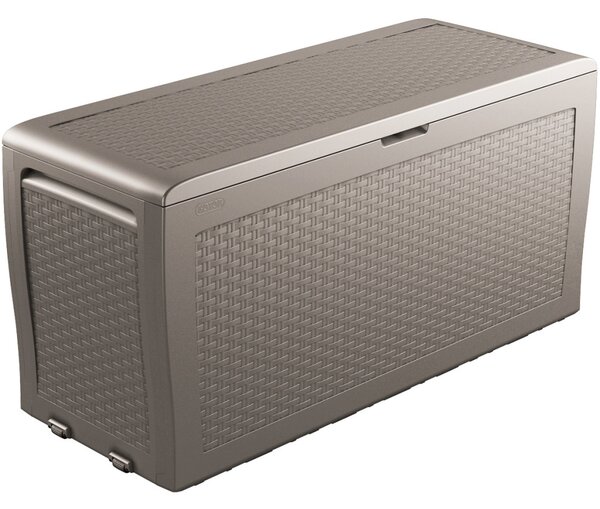 Kerti box Keter Samoa Rattan Box 270L cappuccino