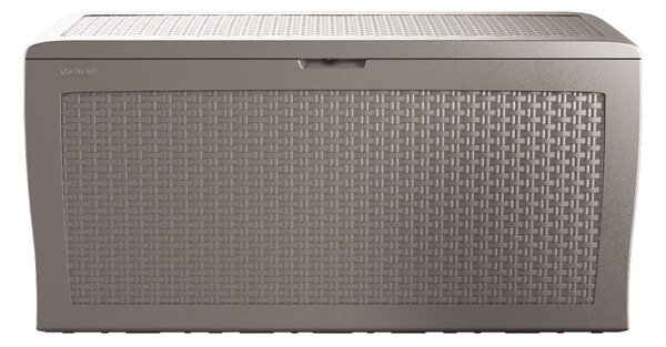 Kerti box Keter Samoa Rattan Box 270L cappuccino