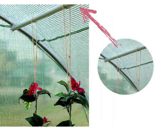 GardenLine Kerti Fóliasátor - Zöld - 3x2x2m
