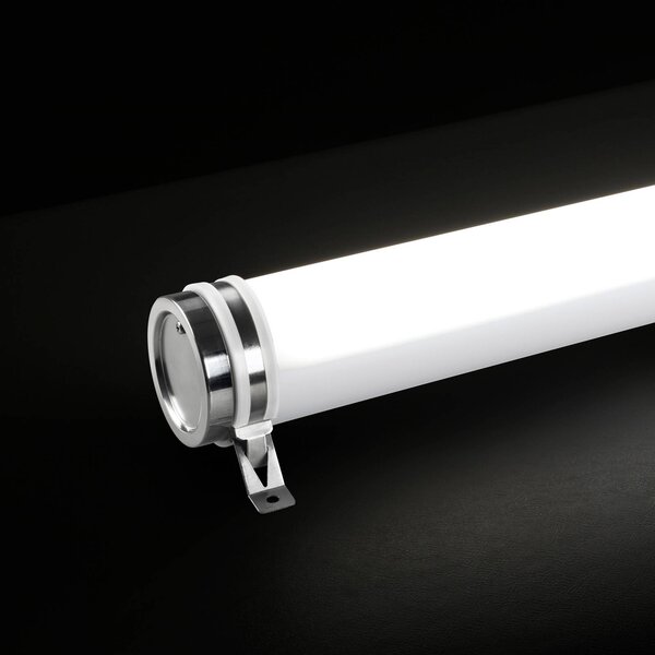 The Light Group SLC Lava LED mennyezeti világítás PMMA IP69, Fehér / opál, Műanyag