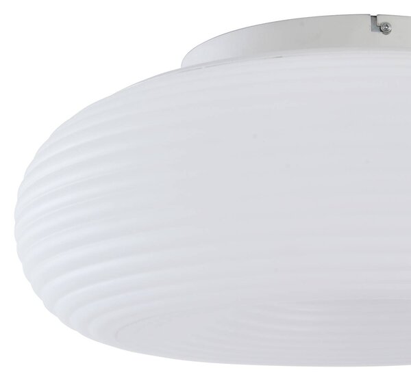 Lucande Smart LED mennyezeti lámpa Bolti, fehér, RGBW, CCT, Tuya, dimmelhető, Fehér / opál, Nappali / Étkező, Műanyag, Modern
