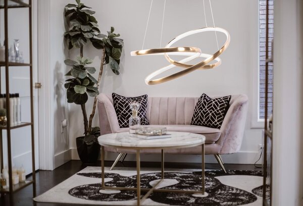 LED lámpa G005-CP Gold