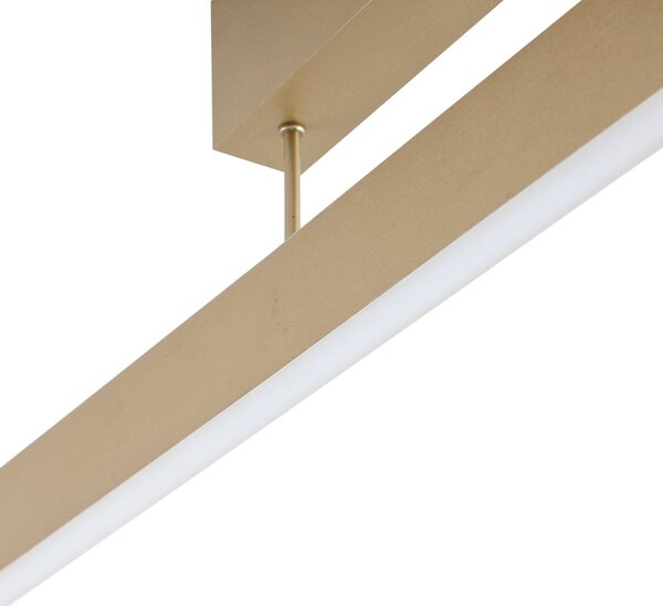 Lucande Smart LED mennyezeti lámpa Mylosh, arany, CCT, Tuya, dimmelhető, Sárgaréz / arany, Nappali / Étkező, Alumínium, Modern