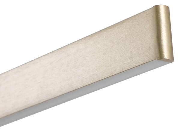 Lucande Smart LED függőlámpa Mylosh, arany, CCT, Tuya, dimmelhető, Sárgaréz / arany, Nappali / Étkező, Alumínium, Modern