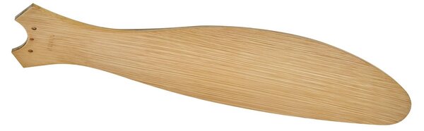 Lucande LED mennyezeti ventilátor Kayu, fehér/fa, DC, 132 cm, Világos fa, Nappali / Étkező, Műanyag, Modern