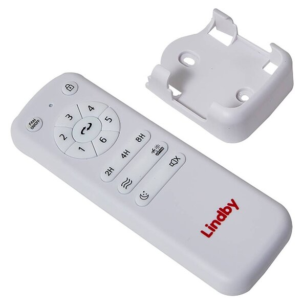 Lindby Aulo mennyezeti ventilátor, fekete, DC, csendes, Ø 123 cm, Fekete, Nappali / Étkező, fém, Modern