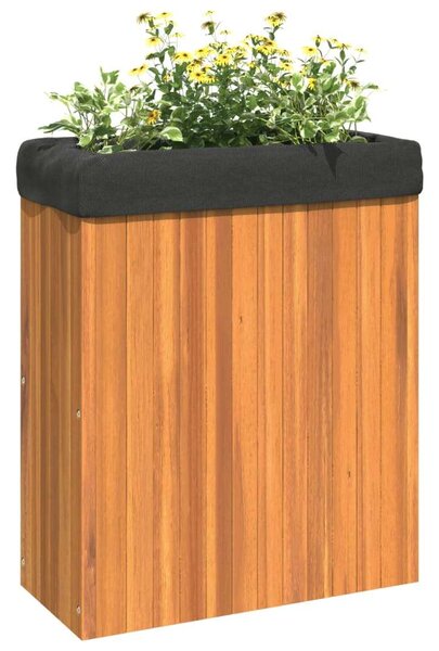 VidaXL Akácfa Virágtartó - 59x27,5x70 cm