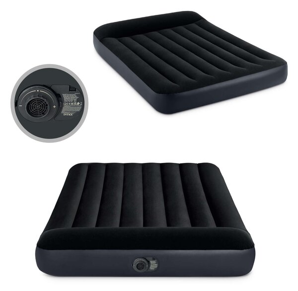 Intex felfújható Matrac beépített pumpával 191x137x25cm (64148ND)