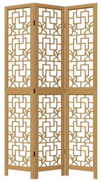 VidaXL 3 Paneles Paraván - Tömörfa - 105-110 x 200 cm