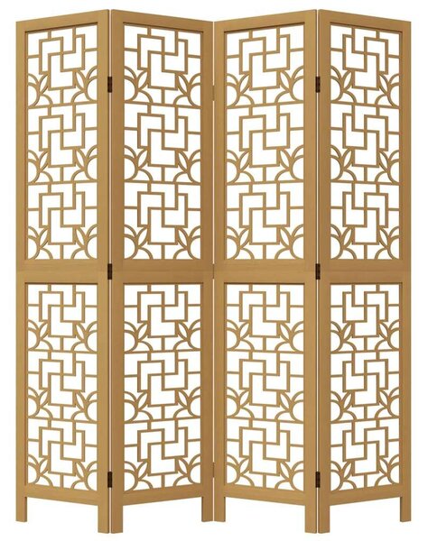 VidaXL Fa Térelválasztó - 4 Panel - 140x180 cm