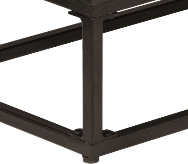VidaXL Mangófa Tálalószekrény - Rattan - 55x30x76 cm