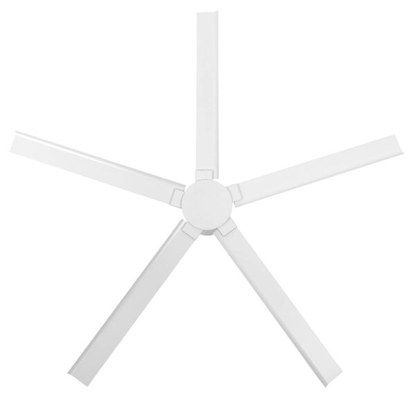 Beacon Lighting mennyezeti ventilátor Monza fehér DC csendes Ø 152 cm IP55, Fehér / opál, Nappali / Étkező, Alumínium, Modern