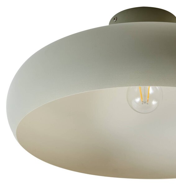 Lindby Elover mennyezeti lámpa, világoszöld, Ø 45 cm, vas, dimmelhető, Zöld, Nappali / Étkező, fém, Modern