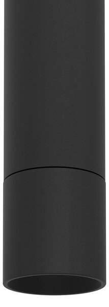EGLO Almudaina LED-es függőlámpa, fekete, 84 cm hosszú, 4 lámpás,, dimmelhető, Fekete, Nappali / Étkező, fém, Modern