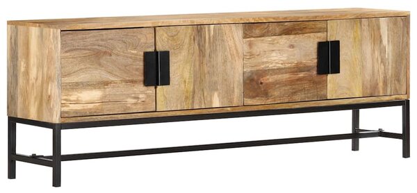 Tömör mangófa TV-szekrény 140 x 30 x 50 cm