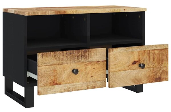 Tömör mangófa TV-szekrény 70 x 33 x 46 cm