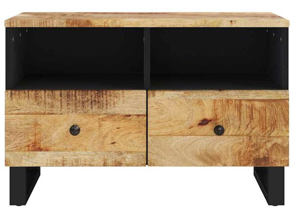 Tömör mangófa TV-szekrény 70 x 33 x 46 cm