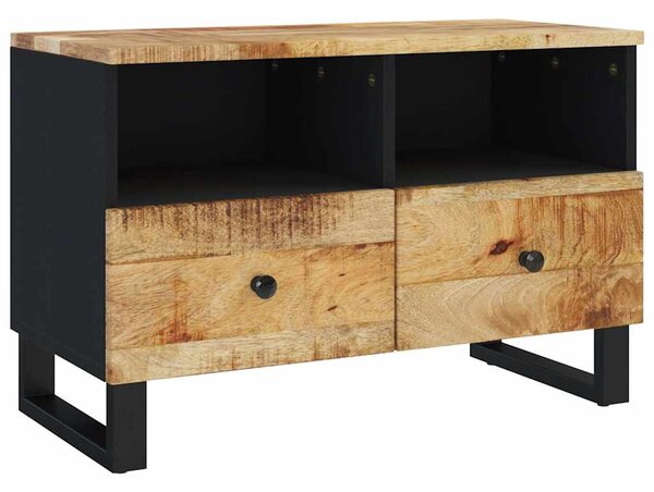Tömör mangófa TV-szekrény 70 x 33 x 46 cm