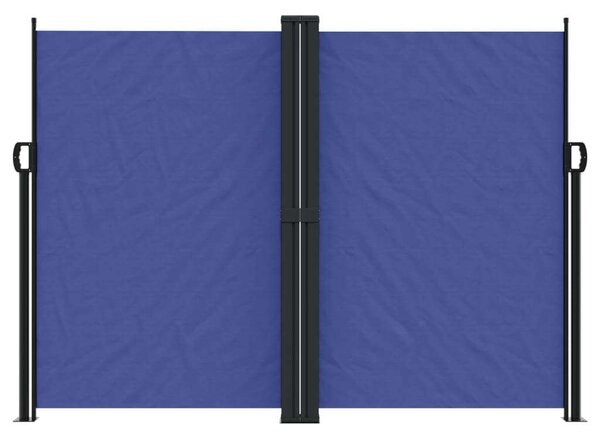 VidaXL kék behúzható oldalsó napellenző 180 x 1200 cm